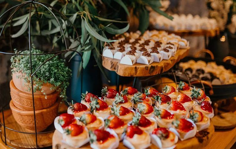 Dessert canapés