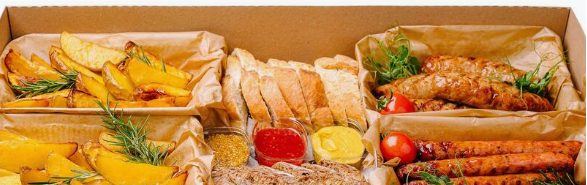 Sandwich & wrap box