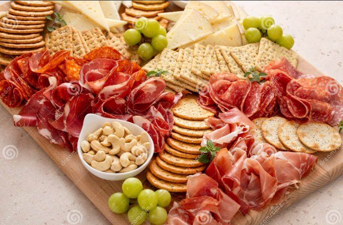 Charcuterie grazing board