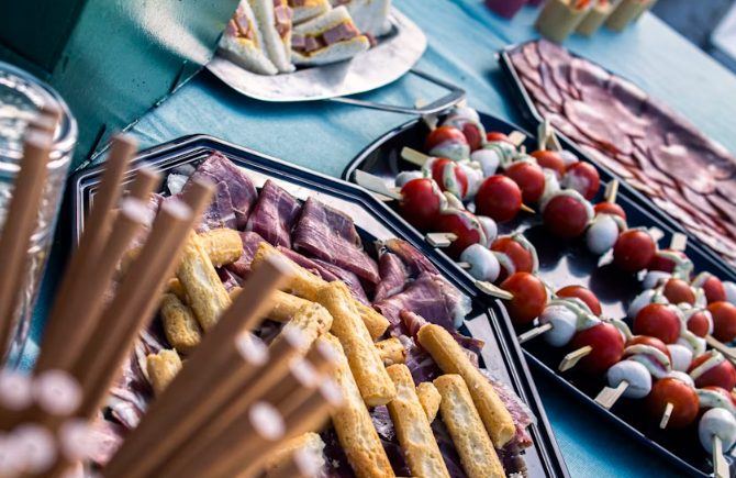 Charcuterie skewers