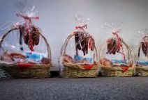 Wooden gift crate