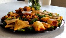 Mixed savoury platter